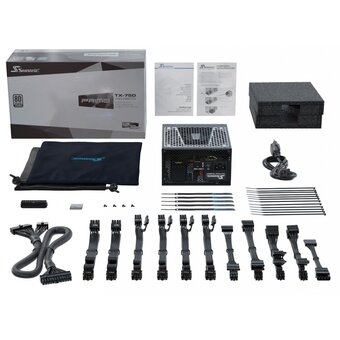  Блок питания SeaSonic Prime TX-750 (SSR-750TR) 750W, 80 Plus Titanium, полностью модульный (874133) 
