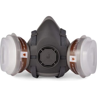 Комплект для защиты дыхания Jeta Safety J-SET 5500PК-M полумаска из термопласта р.М 