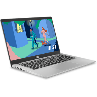  Ноутбук MSI Modern 14 C7M (9S7-14JK12-239) Ryzen 5 7530U/8/SSD512Gb/14"/IPS/FHD/noOS/silver 