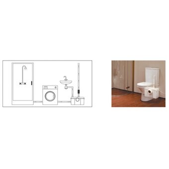  Насос измельчитель Jemix STP-100 LUX 87610 600Вт 