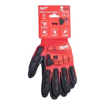  Перчатки Milwaukee 4932479724 с защитой от удара и сопротивлением порезам уровень 3 размер S/7 
