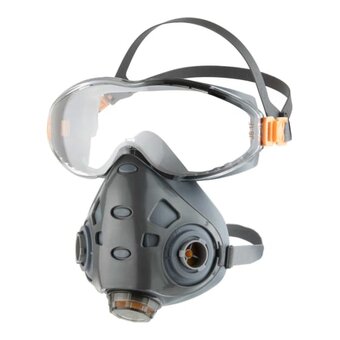  Полумаска Jeta Safety Air optics 9500-L с очками 