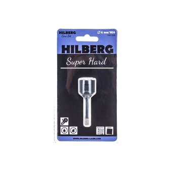 Коронка алмазная Hilberg Super Hard M14 HH606 6 мм 
