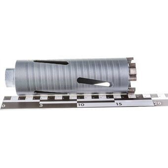  Коронка алмазная по бетону Hilberg Laser Deep Drill HD352 52х150 мм 
