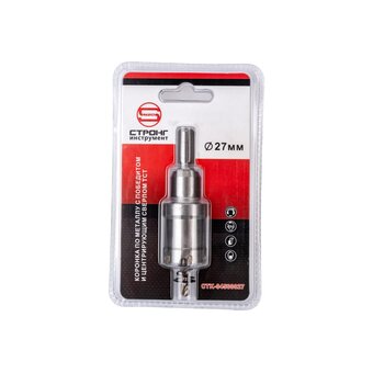  Твердосплавная коронка по металлу с победитом Strong СTК-04500027 D 27 мм 