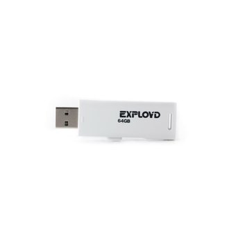  USB-флешка Exployd 64GB-580 белый 