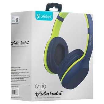  Наушники bluetooth YISON Celebrat A18 (зелёный) 
