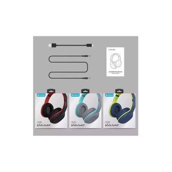 Наушники bluetooth YISON Celebrat A18 (зелёный) 