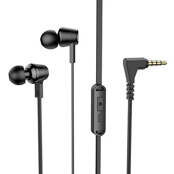  Наушники HOCO M86 Oceanic universal earphones with mic, black 