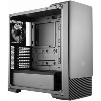  Корпус Cooler Master E500-KGNN-S00 Elite 500, 2xUSB3.2, 1x120Fan, w/o PSU, Black, ODD, Window TG left panel, ATX 
