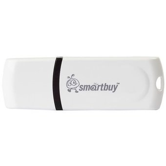  Флешка SmartBuy SB16GBPN-W 16Gb Paean White 