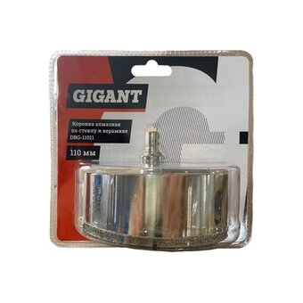  Коронка алмазная по стеклу и керамике Gigant DBG-11011 110 мм 