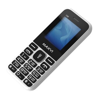  Мобильный телефон MAXVI C30 White 