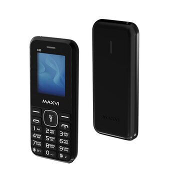  Мобильный телефон MAXVI C30 Black 