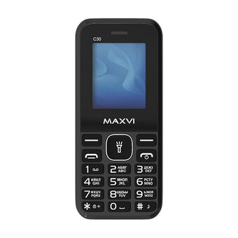  Мобильный телефон MAXVI C30 Black 