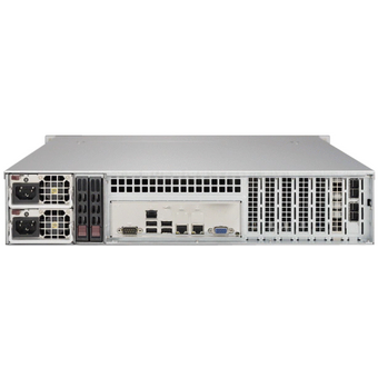  Корпус SuperMicro CSE-216BAC4-R1K23LPB 2U, LP, 20x 2.5-inch SAS3/SATA3 HDD/SSD and 4x NVMe/SAS3/SATA3 storage devices, w/o Expander, 2x 1200W 