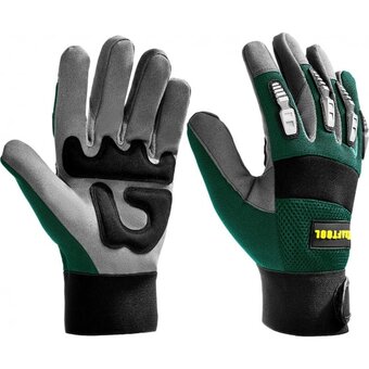  Перчатки профессиональные Kraftool Extrem 11287-XL комбинированные р.XL 