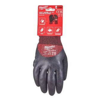  Перчатки Milwaukee 4932479707 зимние с уровнем сопротивления порезам 3 размер S/7 