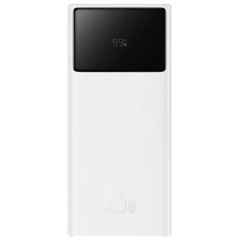  Внешний аккумулятор Baseus PPXJ080002 Star-Lord Digital Display Fast Charge 20000mAh 22.5W White 