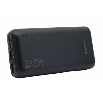  Аккумулятор внешний резервный BOROFONE BJ38B Power 22.5W+PD20W (30000mAh) (чёрный) 