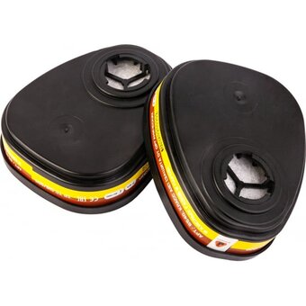  Фильтр противогазовый Jeta Safety 6540 для защиты от органических и кислых газов класса А1Е1 