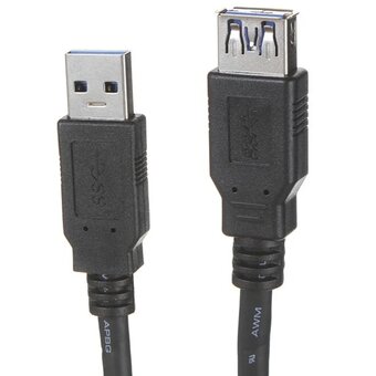  Удлинитель Exegate EX284931RUS USB 3.0 EX-CCUSB3-AMAF-1.0 (Am/Af, 1м) 