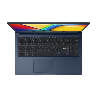  Ноутбук Asus Vivobook 15 X1504ZA-BQ824 (90NB1021-M015W0) Core i3 1215U 8Gb SSD256Gb Intel UHD Graphics 15.6" IPS FHD (1920x1080) noOS blue 