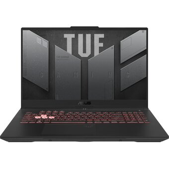  Ноутбук Asus Tuf Gaming A17 FA707XV-HX035 (90NR0E95-M001Y0) Ryzen 9 7940HS 16Gb SSD512Gb GeForce RTX4060 8Gb 17.3" IPS FHD noOS grey 