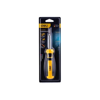  Отвертка многофункциональная Deli DL260206 6-в-1 биты SL5, SL6, PH1, PH2 