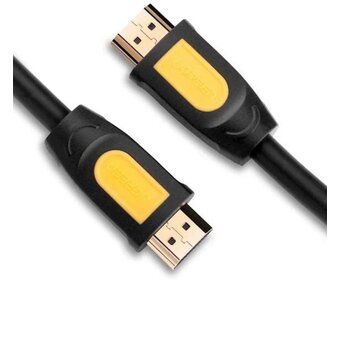  Кабель UGREEN HD101 10130 HDMI Male To Male Round Cable 3m Yellow/Black 