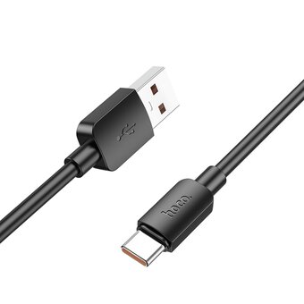  Дата-кабель HOCO X96 Hyper 100W fast charging data cable, Type-C (черный) 