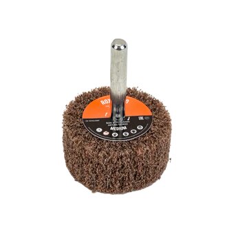  Лепестковая нетканая щётка на шпинделе RoxelPro Roxtop 137423 40х20х6 мм, Medium 