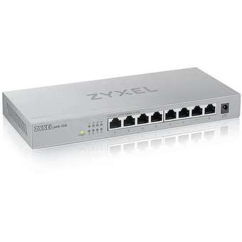 Коммутатор ZyXEL MG-108 (MG-108-ZZ0101F) мультигигабитный 