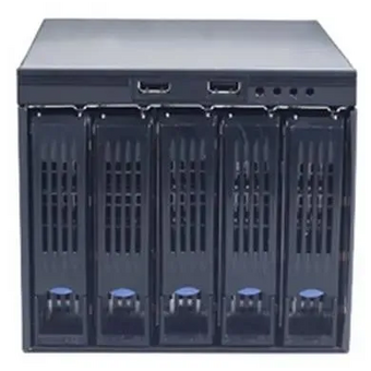  Корпус для HDD/SSD Chenbro SK33502H08*13709 Storgage Kit,5-in-3,USB3.0,12GSAS,BK,W/Fan+CABLE,Bulk 