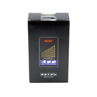  Набор сверл по металлу Ruko 215215RO 1-13 мм 