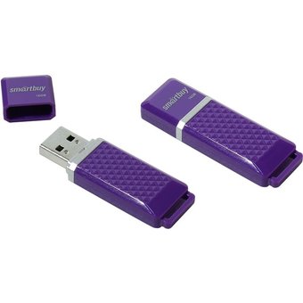  USB-флешка Smartbuy 4Gb Quartz series Violet (SB4GBQZ-V) 