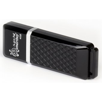 USB-флешка Smartbuy 4Gb Quartz series Black (SB4GBQZ-K) 