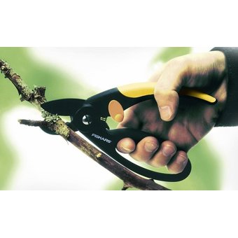 Секатор контактный Fiskars P43 черный/желтый (1001535) 