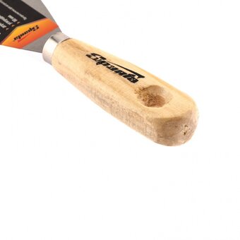  Шпательная лопатка Sparta 852155 из углеродистой стали, 80мм, деревянная ручка 