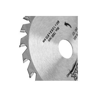  Диск по дереву для циркулярной мини-пилы MESSER 85x15x1,2x0,8 мм (10-40-851) 24Т ТСТ М200 