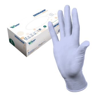  Перчатки смотровые Dermagrip Ultra LS CТ0000000549 нитрил 200шт р.L 