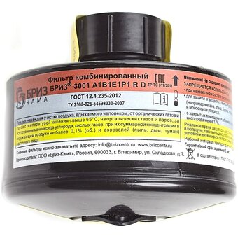  Фильтр комбинированный Бриз 3001 А1В1Е1Р1 R D 500202006 