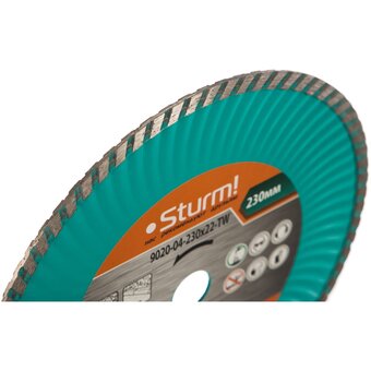  Алмазный диск Sturm! 9020-04-230x22-TW 