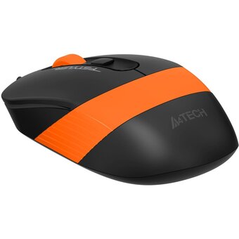  Мышь A4Tech Fstyler FM10S (FM10S USB Orange) черный/оранжевый оптическая 1600dpi 