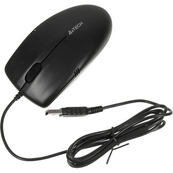  Мышь A4Tech OP-530NUS черный оптическая 1200dpi 