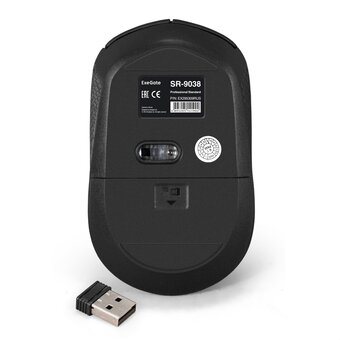  Беспроводная мышь ExeGate Professional Standard SR-9038 EX295309R оптическая 1200dpi черный 
