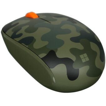  Мышь Microsoft Bluetooth Mouse Camo SE 8KX-00031 Green Camo 