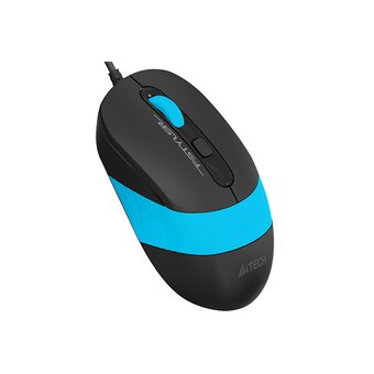  Мышь A4Tech Fstyler FM10S (FM10S USB Blue) черный/голубой оптическая 1600dpi 