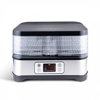  Сушилка для овощей и фруктов BQ FD1001 черный/серебристый 