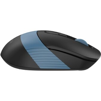  Мышь A4Tech Fstyler FG10CS Air (FG10CS Air ASH Blue) черный/синий оптическая 2000dpi silent беспроводная 